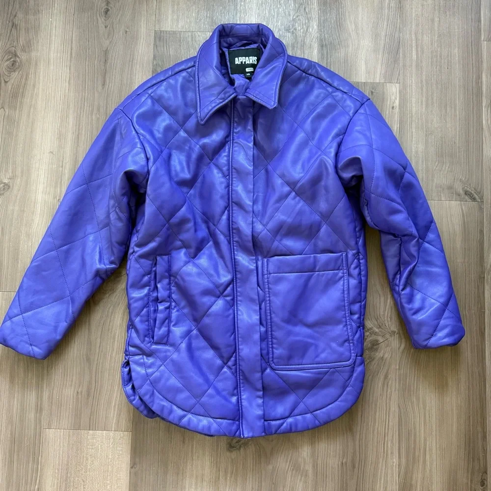 APPARIS Stevie Jacket In Electric Purple SIZE XS - Picture 9 of 11